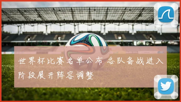 世界杯比赛名单公布 各队备战进入阶段展开阵容调整